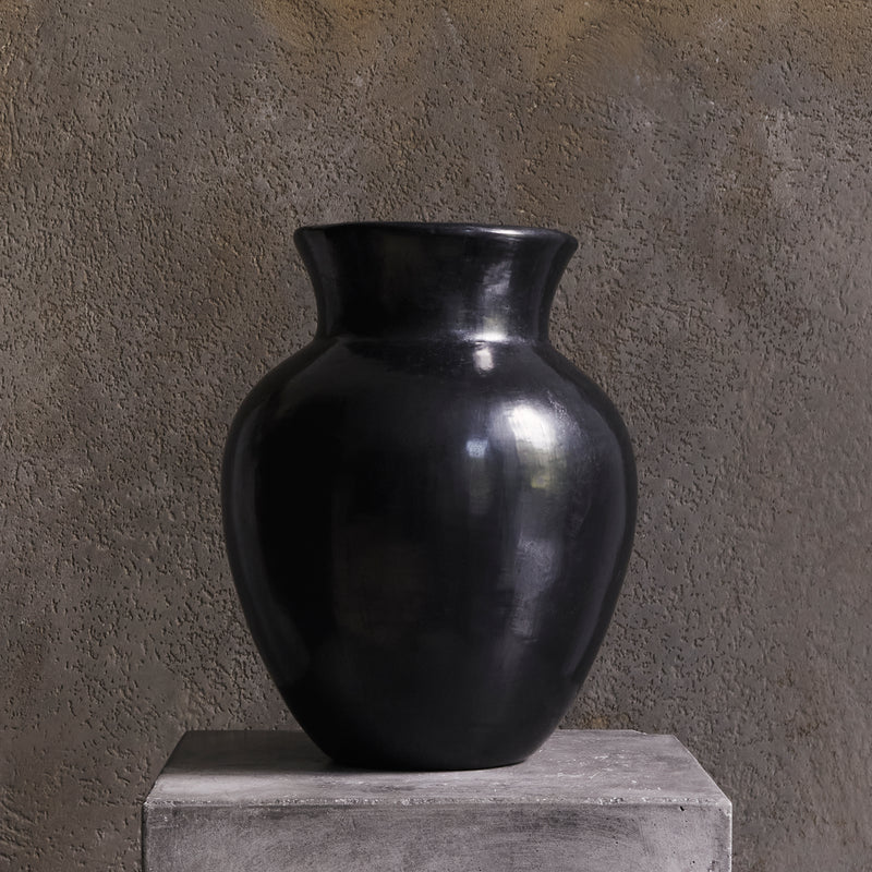 Olla Barro Negro Vase